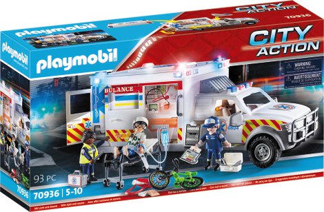 PLAYMOBIL® Rettungs-Fahrzeug US Ambulance