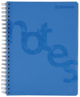 DONAU Collageblock A4 kariert 140 Blatt Blau