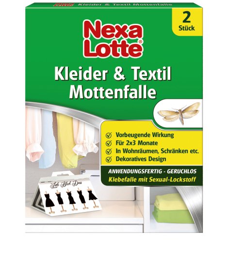 Nexa Lotte® Kleider & Textil Mottenfalle 2 Stk.