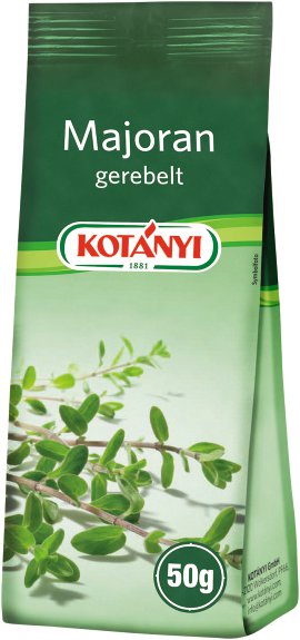 KOTÁNYI Majoran gerebelt 50 g/Gewürzpackung