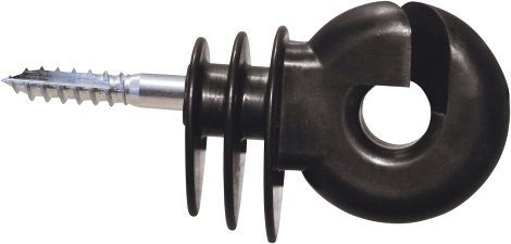 Ringisolator Easy Drill EDX mit durchgehender Stütze, 25 Stk./Beutel