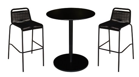 KENT LIVING Barhockerset Milan 3-tlg.