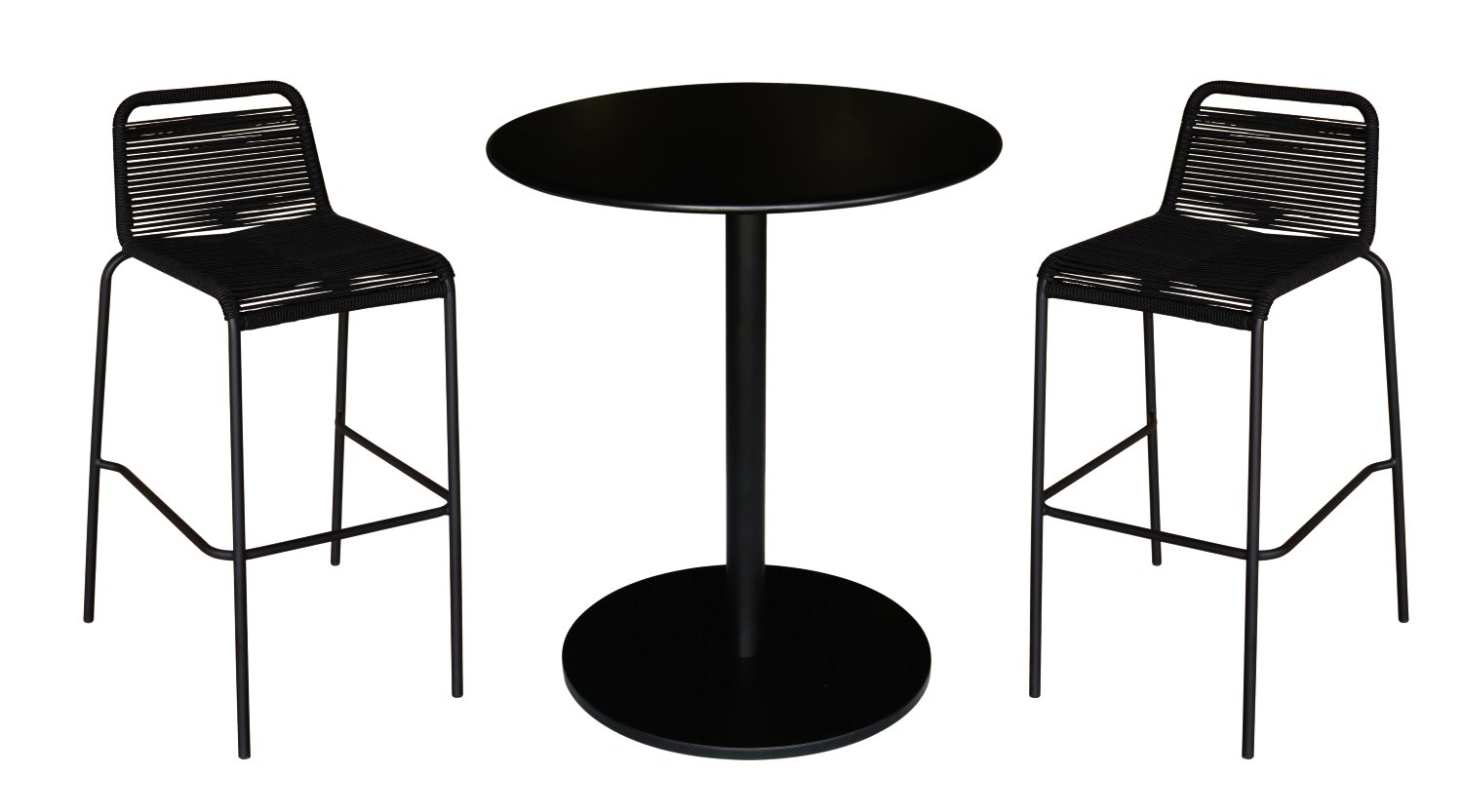 KENT LIVING Barhockerset Milan 3-tlg.