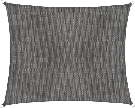 WINDHAGER Sonnensegel CANNES rechteckig Anthrazit 2x3 m