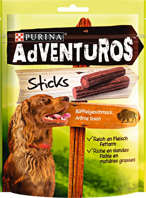 ADVENTUROS Hundesnack Sticks 120 g