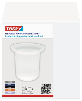 TESA Ersatzglas für WC-Bürstgarnitur Ekkro