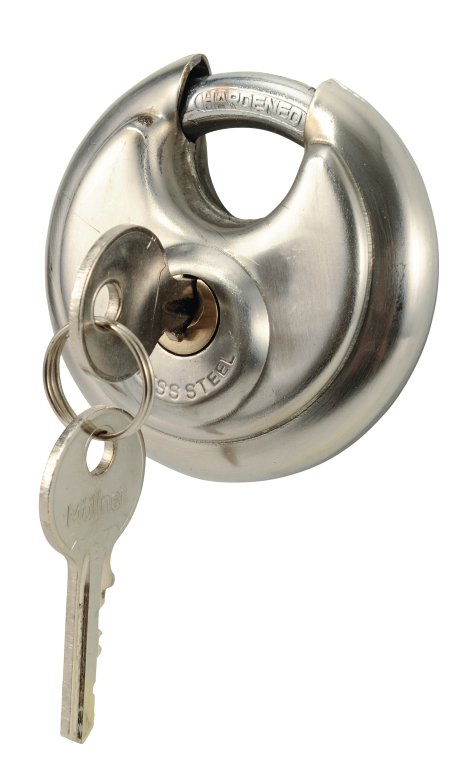 Vorhangschloss Diskus 70 mm