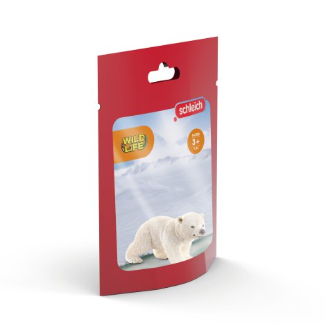 SCHLEICH Eisbärjunges – Handbemalt, Lebensecht, Für Kinder Ab 3 Jahren