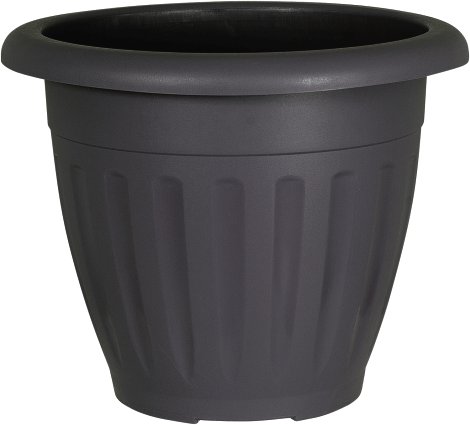 GELI Blumentopf Azteki Anthrazit 50 cm