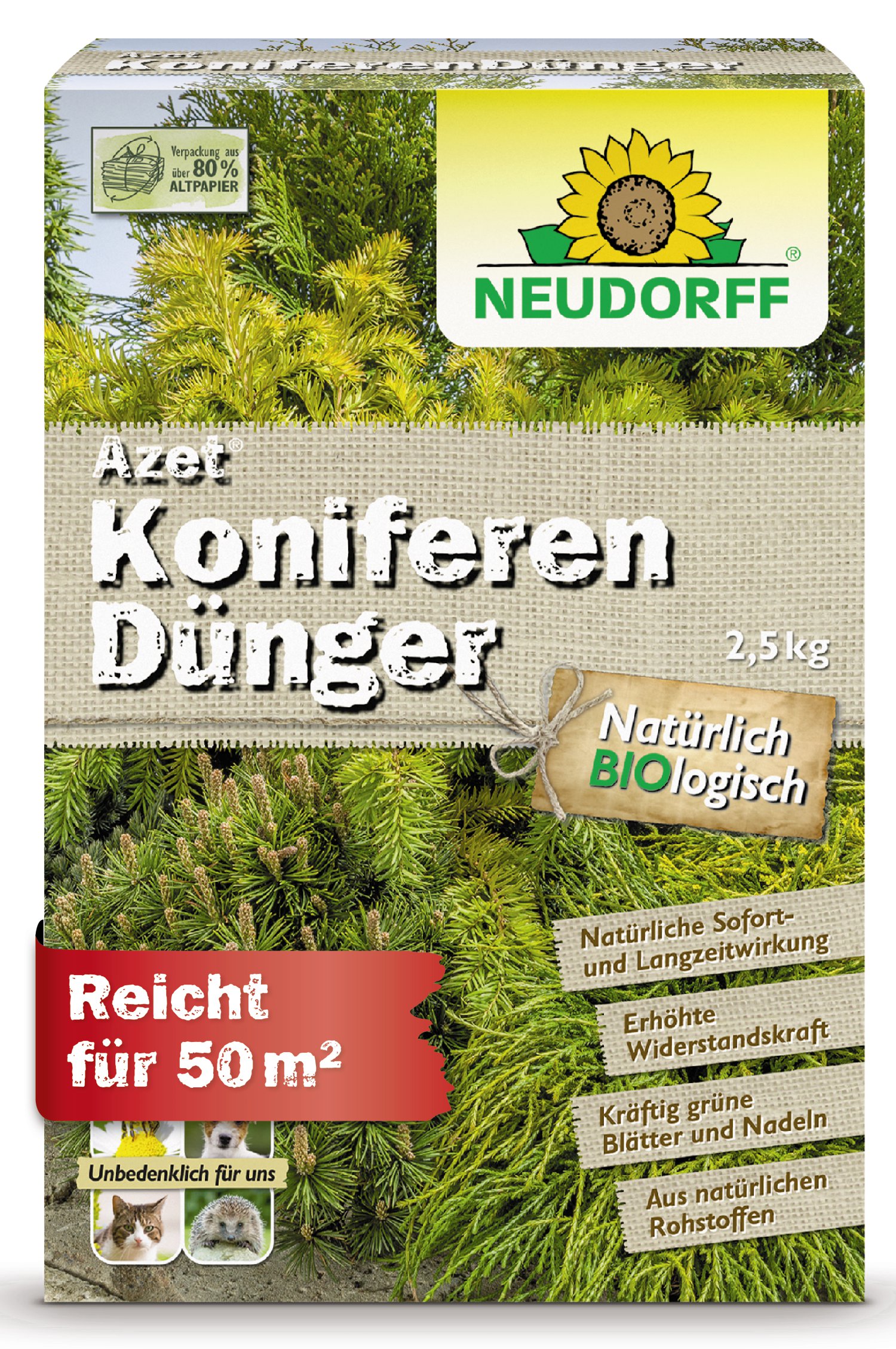 NEUDORFF® Azet KoniferenDünger 2,5 kg