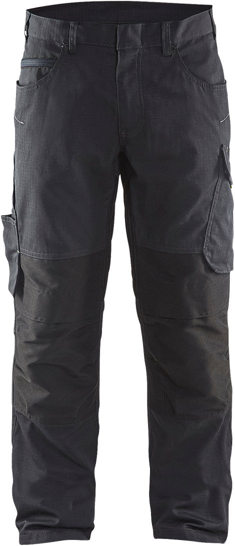 BLÅKLÄDER Service Bundhose Schwarz/Dunkelgrau 46