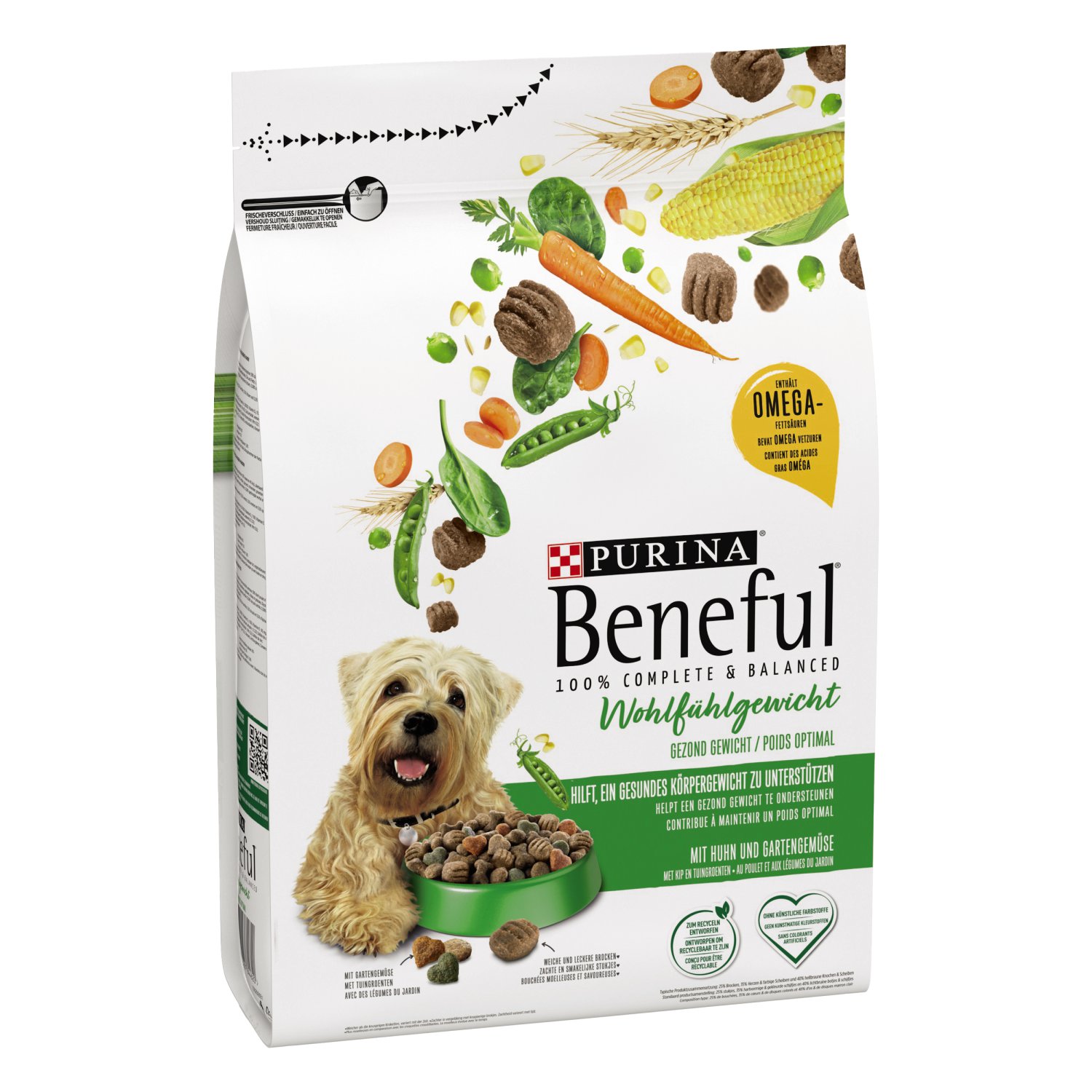 BENEFUL Hundetrockenfutter Wohlfühlgewicht 12 kg