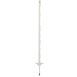 PULSARA PVC-Pfahl Weiß 10 Stk.