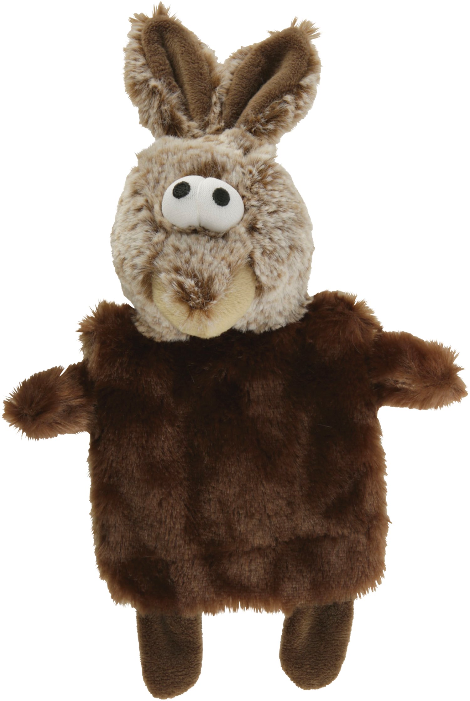 Snackdummy Hase aus Plüsch 25x15 cm