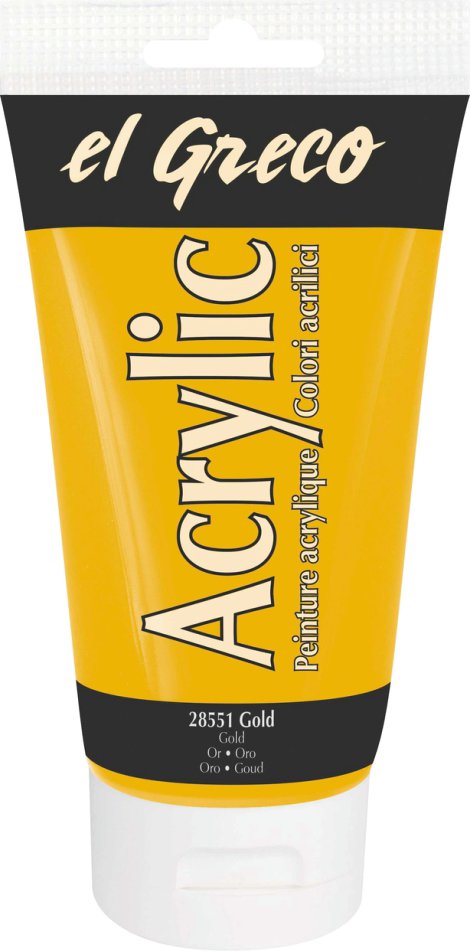 KREUL Acrylfarbe el Greco Gold 150 ml