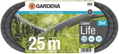 GARDENA Textilschlauch Linao™ Life 1/2" 25 m