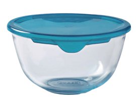 PYREX Schüssel mit Deckel Ø 17 cm 1 l