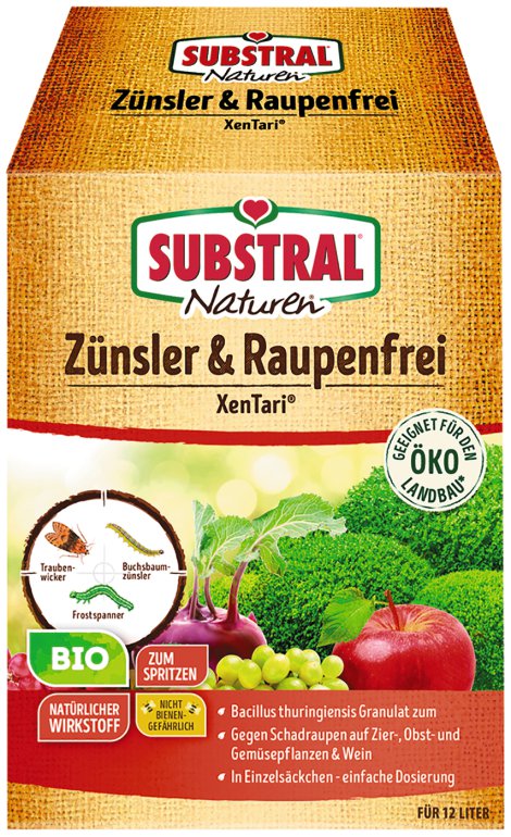 SUBSTRAL® NATUREN® Schädlingsfrei XenTari 4 x 3 g
