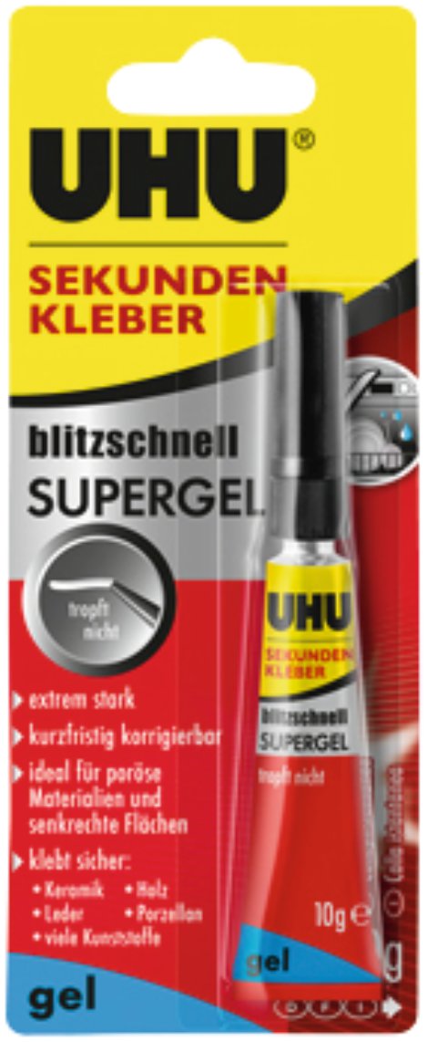 UHU Sekundenkleber Gel 10 g