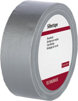 Klauenband Silbertape 50 mm x 50 m