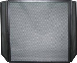 LIENBACHER Funkenschutzgitter Schwarz 3-tlg.