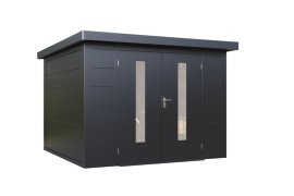 WOLFF FINNHAUS Gartenhaus Eirik 3030 Anthrazit