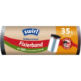 SWIRL® Müllbeutel mit Fixierband