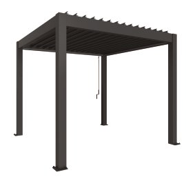 BIOHORT Pergola Dunkelgrau-Metallic