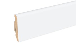 FN Neuhofer MDF Sockelleiste LFFO003 Weiß 2400x19x58 mm
