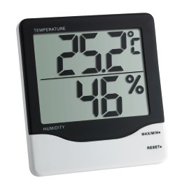 Thermo-Hygrometer Digital Weiß