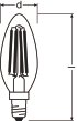 OSRAM LED-Kerze Star Retrofit 40 E14, Filament Kaltweiß 4W