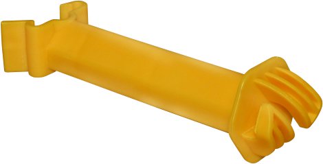 T-Post Abstandisolator, gelb 25 Stk.