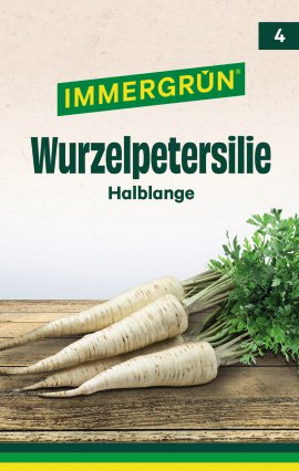 IMMERGRÜN Tütensamen Wurzelpetersilie Halblange