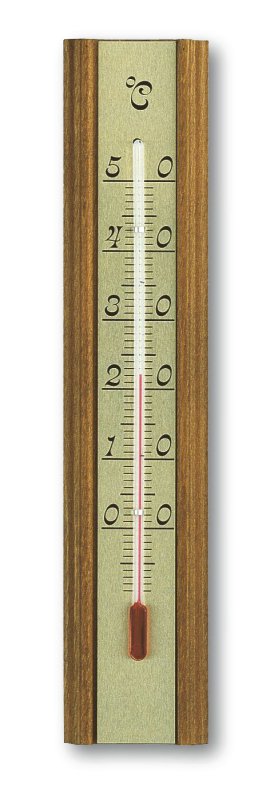 Innenthermometer aus Eiche