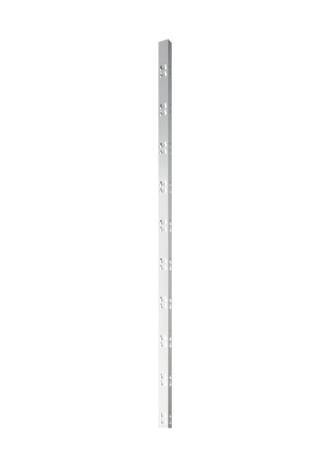 SCHULTE REGALWELT C-Holm 1500 Verzinkt 150x4,2x2,8 cm, 2 Stk.