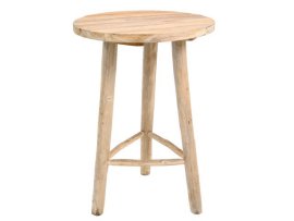 Barstuhl Teakholz ø 35 cm / H 75 cm