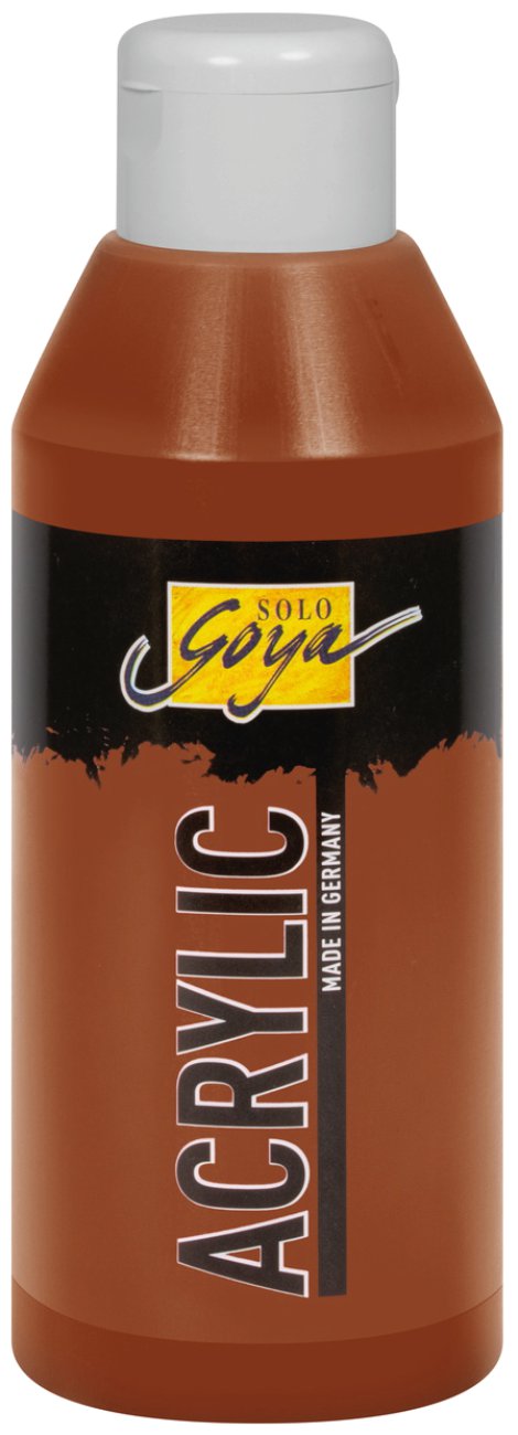KREUL Acrylfarbe Dunkelbraun 250 ml