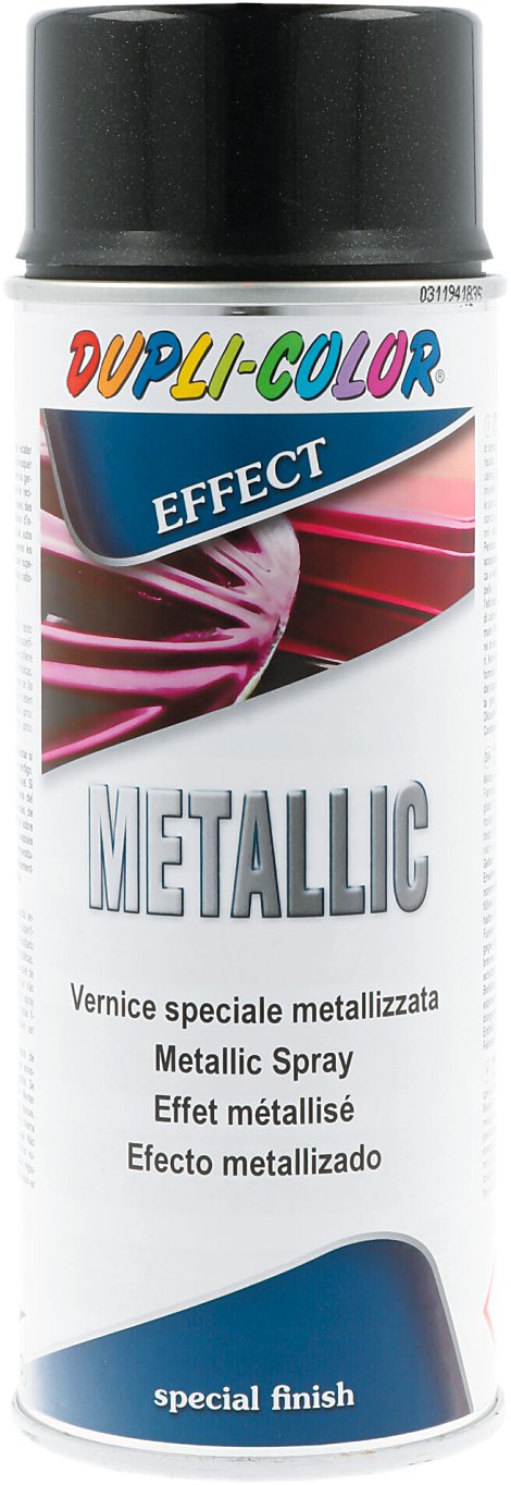 DUPLI-COLOR Metalliceffekt-Spray Schwarz 400 ml