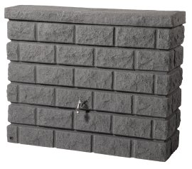 SCHÜTTER Wandtank Rocky Dunkelgrau 400 l