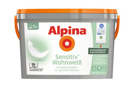 ALPINA Sensitiv® Wohnweiß 10 l