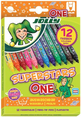 JOLLY Faserschreiber Superstick 12 Stk.