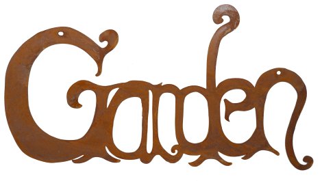 Gartentafel Garden zum Hängen 35,5x120 cm (BxH)