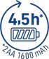 VARTA Ladegerät Mini inkl 2 Stk. Akkus mit 2100mAh