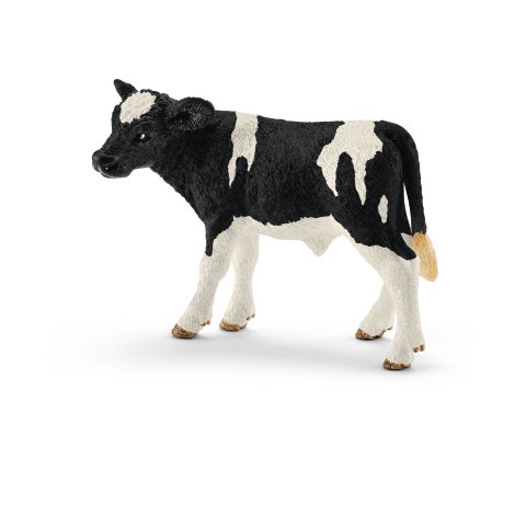 SCHLEICH Figur Kalb Schwarzbunt
