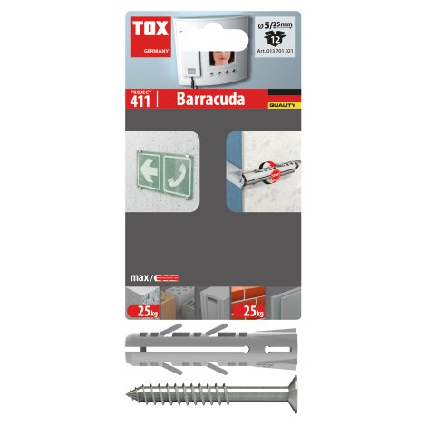 TOX Spreizdübel SD 5x25 mm 12er-Pack