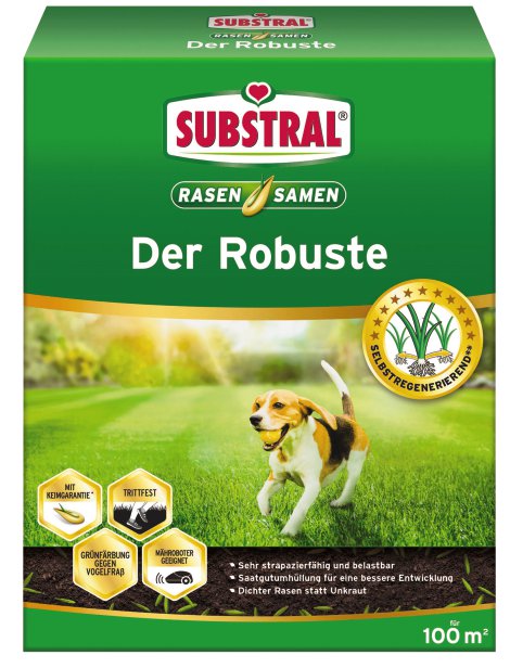 SUBSTRAL® Rasensamen - der Robuste 2 kg