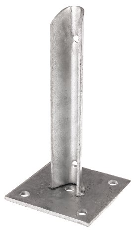 ALBERTS Pfostenträger Feuerverzinkt 100x100 mm ⌀ 34 mm