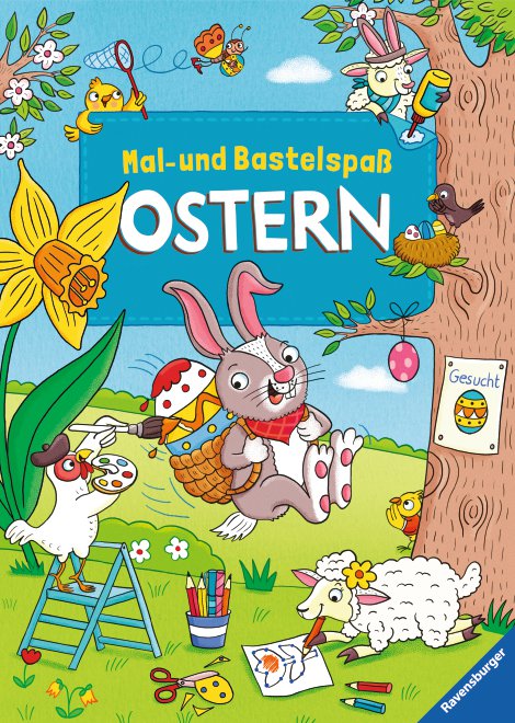 RAVENSBURGER Buch Mal- und Bastelspaß Ostern