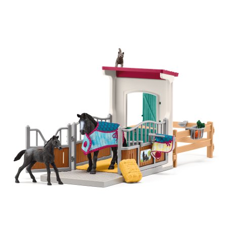 SCHLEICH Pferdebox Horse Club Stute mit Fohlen