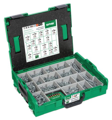 SPAX Montagekasten L-BX TRX Wirox 2446 Stk.